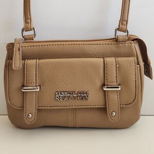 Kenneth Cole Reaction Tan Crossbody Bag